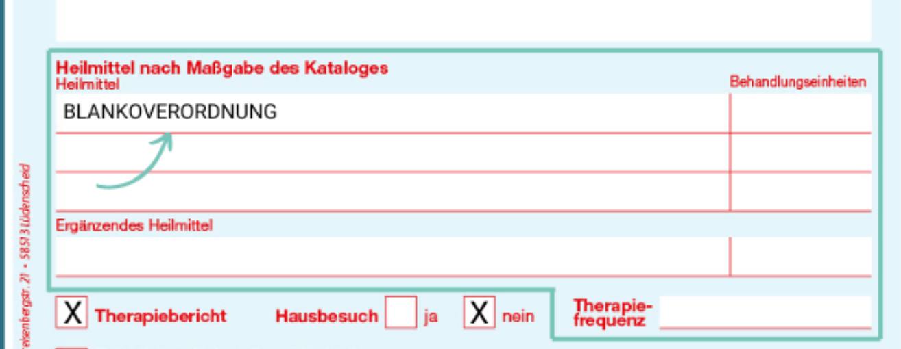 Beispiel Blankoverordnung